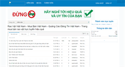 Desktop Screenshot of muabanvietnam.biz